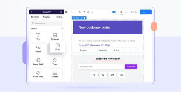 EmailKit Pro 1.0.5 – Email Customizer for WooCommerce and WordPress