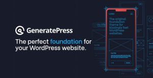 GeneratePress Premium 2.5.5 – Lightweight WordPress theme