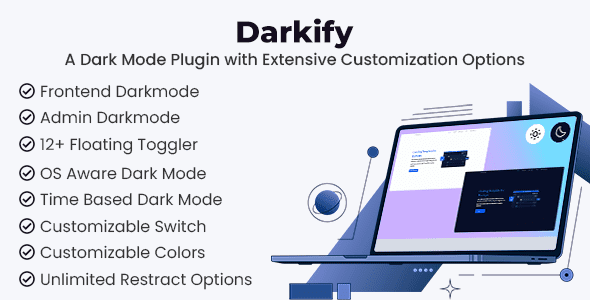 Darkify – WordPress Dark Mode Plugin 1.4.0