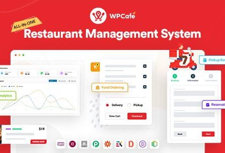 WP Cafe 2.2.29 – Restaurant Reservation, Food Menu & Food Ordering for WooCommerce