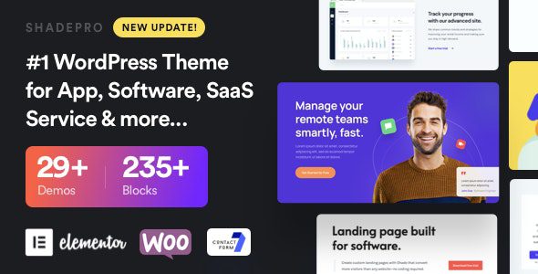 ShadePro 3.6.5 – Multi-Purpose WordPress Theme