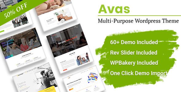 Avas 6.9.8 – Elementor MultiPurpose WordPress Theme