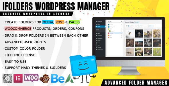 iFolders 1.3.7 – Ultimate Folder Manager for Media, Pages & Custom Posts