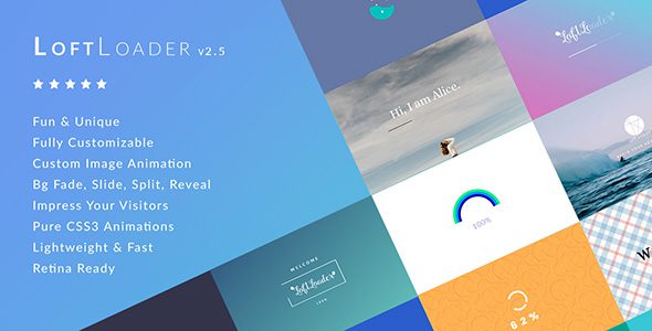 LoftLoader Pro 2.5 – Preloader Plugin for WordPress