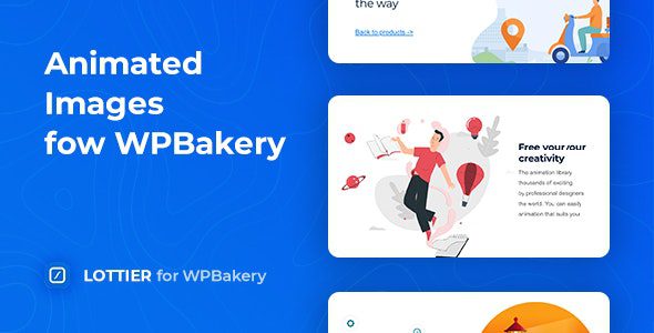 Lottier 1.1.6 – Lottie Animated Images for WPBakery