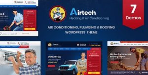 Airtech 3.4.0 – Plumber HVAC and Repair theme