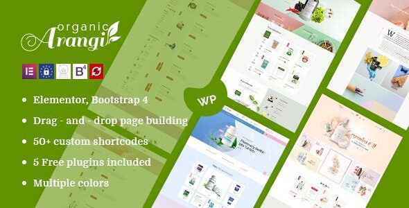 Arangi 2.0.1 – Organic WooCommerce Theme