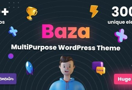 Baza 1.32 – Creative MultiPurpose WordPress Theme