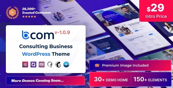 Bcom 1.0.9 – Consulting Business WordPress Theme Bcom 1.0.9 – Consulting Business WordPress Theme