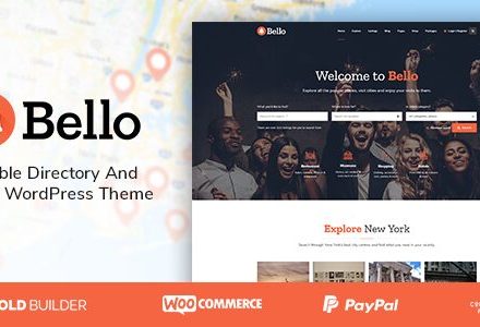 Bello 1.8.1 – Directory & Listing WordPress Theme