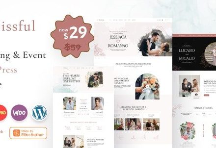 Bissful 1.3 – Wedding & Event WordPress Theme