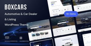 Boxcar 1.1.8 – Automotive & Car Dealer WordPress Theme