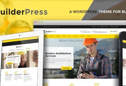 BuilderPress 1.2.5 – Construction and Architecture WordPress Theme