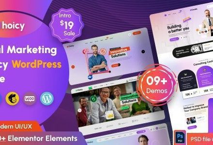 Choicy 2.0.5 – Digital Marketing Agency WordPress Theme