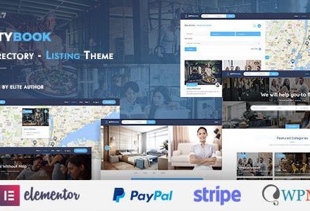 CityBook 2.5.1 – Directory & Listing WordPress Theme