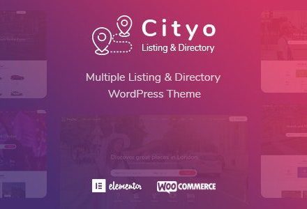 Cityo 1.1.31 – Multiple Listing Directory WordPress Theme