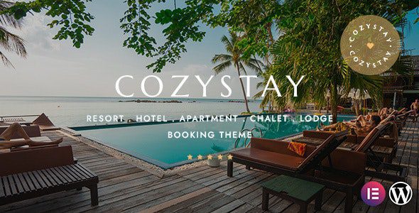 CozyStay 1.4.0 – Hotel Booking WordPress Theme