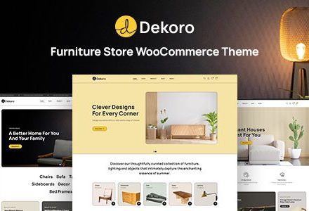 Dekoro 1.0.3 – Furniture Store WooCommerce Theme