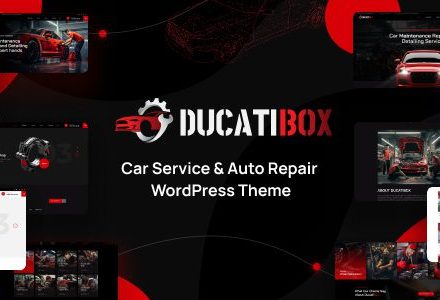 Ducatibox 1.0.3 – Car Service & Auto Repair WordPress Theme