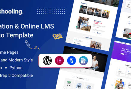 Echooling 1.1.9 – Education WordPress Theme