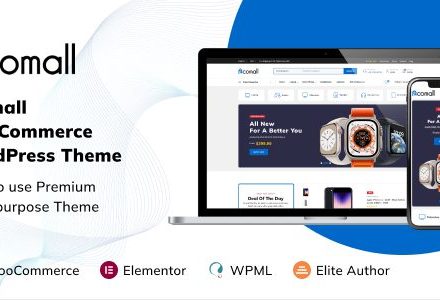 Ecomall 1.1.8 – Elementor Electronics WooCommerce Theme