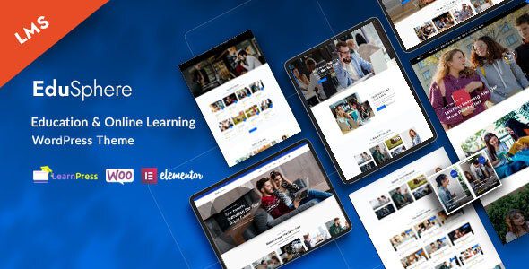 EduSphere 1.5.0 – Education & Online Learning WordPress Theme