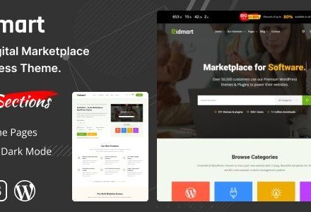 Eidmart 2.5 – Digital Marketplace WordPress Theme