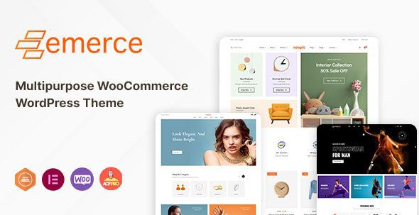 Emerce 1.6 – Multipurpose WooCommerce WordPress Theme