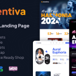Eventiva 1.1.2 – Music & Bands Events Landing Page WordPress Theme