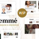 Femme 1.3.6 – An Online Magazine & Fashion Blog WordPress Theme + RTL