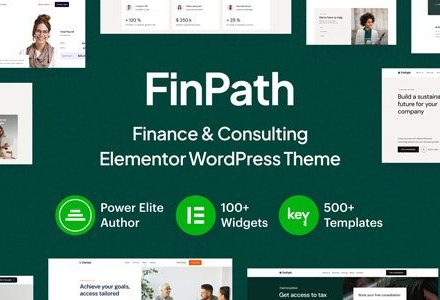 FinPath 1.2 – Finance & Consulting Elementor WordPress Theme