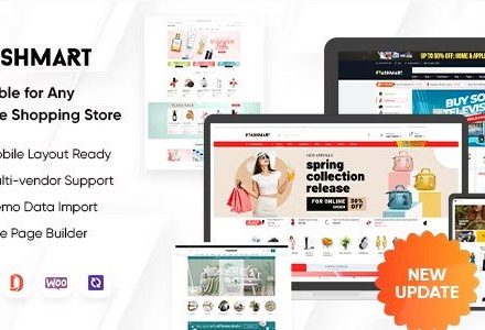 FlashMart 2.0.15 – Multipurpose Elementor WooCommerce WordPress Theme (10+ Homepages & Mobile Layout Ready)