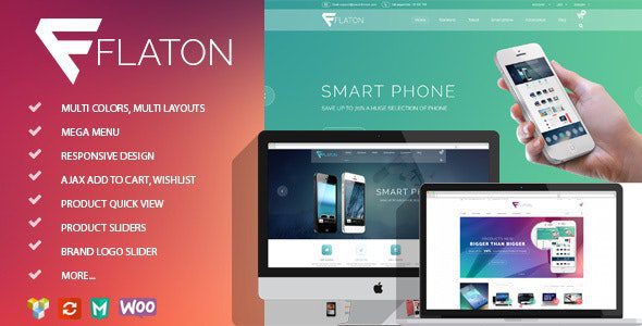 Flaton 1.6.7 – WooCommerce Responsive Digital Theme