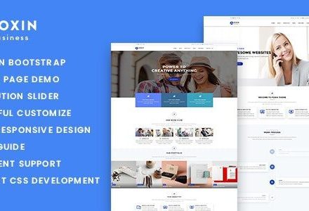 Foxin 1.1.6 – Responsive Business WordPress Theme