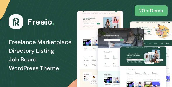 Freeio 1.3.5 – Freelance Marketplace WordPress Theme