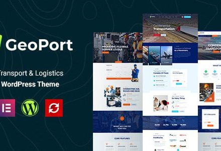Geoport 3.0.3 – Transport & Logistics WordPress Theme