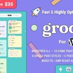 Groovy 2.3.0 – Modern & Lightweight Blog for WordPress