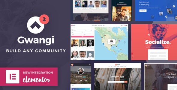 Gwangi 2.4.5 – PRO Multi-Purpose Membership, Social Network & BuddyPress Community Theme