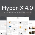 HyperX 4.9.9.4 – Responsive WordPress Portfolio Theme