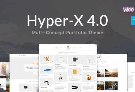 HyperX 4.9.9.4 – Responsive WordPress Portfolio Theme