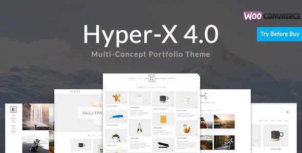 HyperX 4.9.9.4 – Responsive WordPress Portfolio Theme