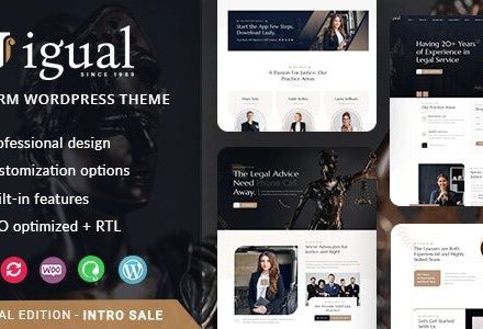 Igual 1.0.6 – Law Firm WordPress Theme