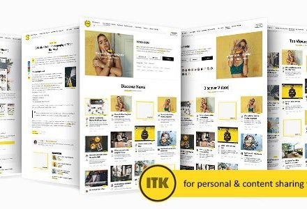 Itaka 1.7 – Content Sharing WordPress Theme