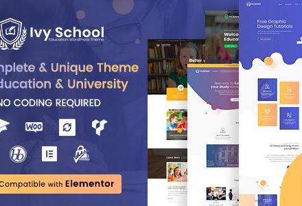 IvyPrep 1.5.5 – Education & School WordPress Theme