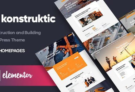 Konstruktic 1.2.1 – Construction & Building WordPress Theme