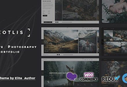 Kotlis 6.7.4 – Photography Portfolio WordPress Theme