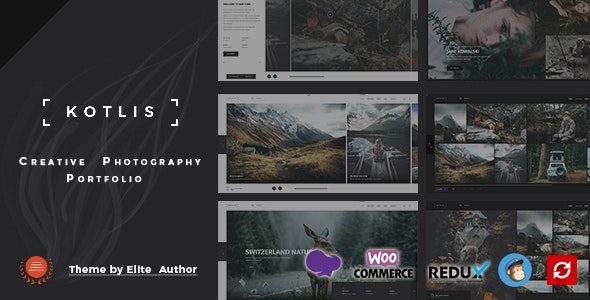 Kotlis 6.7.4 – Photography Portfolio WordPress Theme