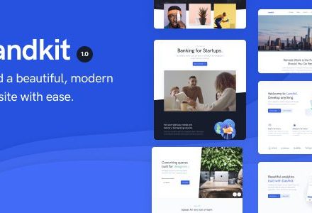 Landkit 1.0.17 – Multipurpose Business WordPress Theme