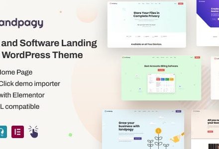 Landpagy 1.8.1 – Multipurpose Landing page WordPress Theme