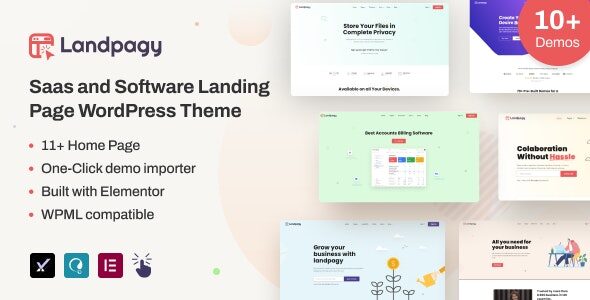 Landpagy 1.8.2 – Multipurpose Landing page WordPress Theme